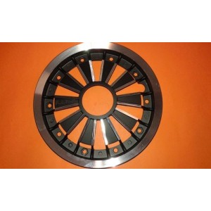 EMBELLECEDOR DE LLANTA 3.50/10 VESPA NEGRO
