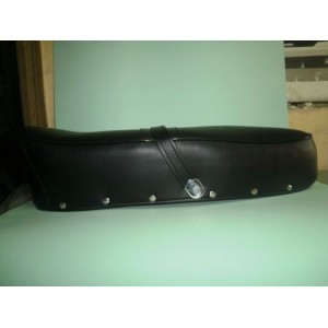 Asiento dual completo negro.