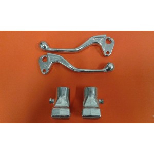 KIT SPORT MANETAS+BOTAS VESPA CROMADAS