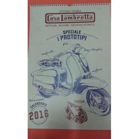 CALENDARIO CASA LAMBRETTA 2015