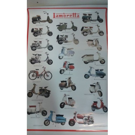 POSTER LAMBRETTA 60X90