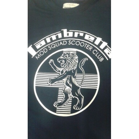CAMISETA LAMBRETTA 'LEON' AZUL MARINO TALLA S