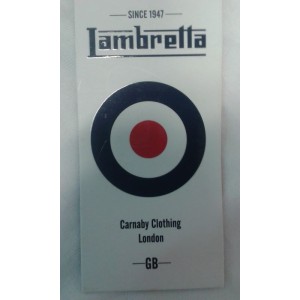 CAMISETA LAMBRETTA 'LEON' AZUL MARINO TALLA S
