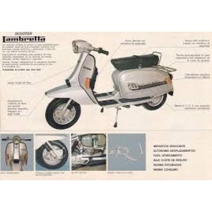 KIT ADHESIVOS LAMBRETTA 150 SERIE 80