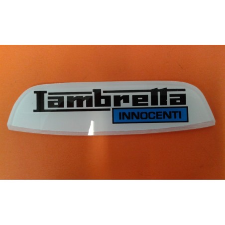ANAGRAMA TRAS. S3 'LAMBRETTA' (AZUL)