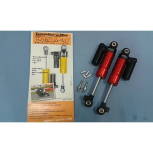 AMORTIGUADORES DELANTEROS TARGALINE ROJOS S2/S3