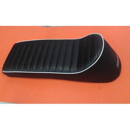 ASIENTO SPORT CORTO CASA LAMBRETTA NEGRO.