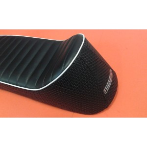 ASIENTO SPORT CORTO CASA LAMBRETTA NEGRO.