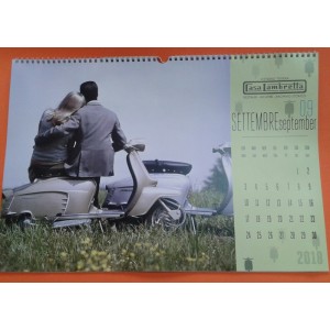 CALENDARIO 2018 CASA LAMBRETTA