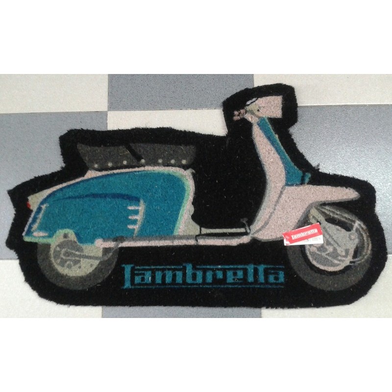 ALFOMBRA SUELO 'LAMBRETTA' AZUL ALFOMBRA SUELO 'LAMBRETTA' AZUL