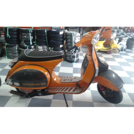 VESPA PX200 NARANJA/CARBONO