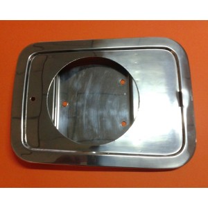 BASE TACO ASIENTO TRASERO VESPA INOX.