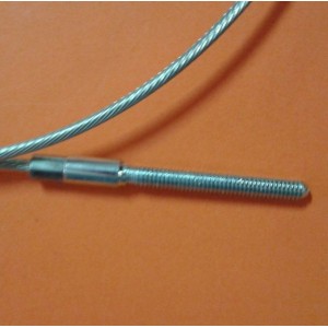 CABLE FRENO TRASERO CON ROSCA S2/S3