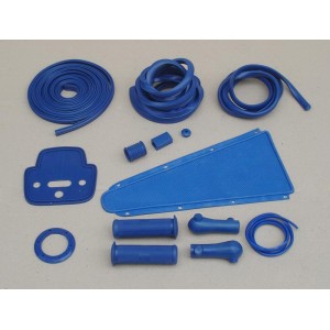 GOMAS VESPA 125/150/160 AZULES (JUEGO)
