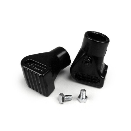 BOTAS CABALLETE NEGRAS VESPA 20mm