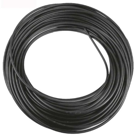 FUNDA CABLE NEGRA CON TEFLON 6mm/2.5mm (1 METRO)
