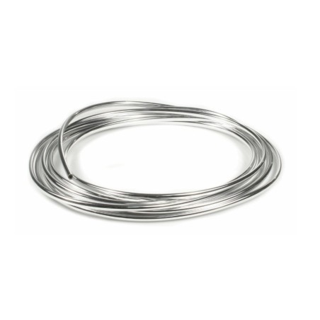 BORDON FLEXIBLE PLASTICO CROMADO (FINO)