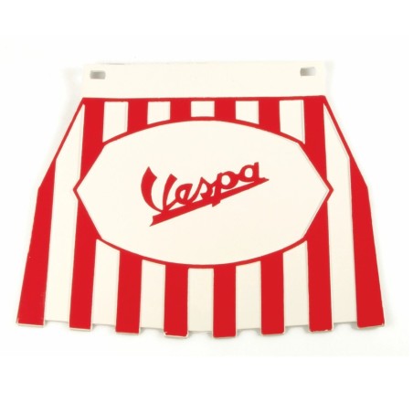 SALVABARROS RAYAS VESPA ROJO/BLANCO