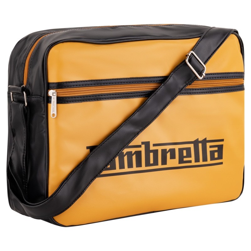 BOLSO LAMBRETTA NEGRO/MARRON BOLSO LAMBRETTA NEGRO/MARRON
