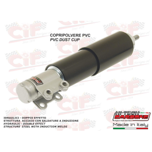 AMORTIGUADOR CARBONE DELANT. NEGRO PK