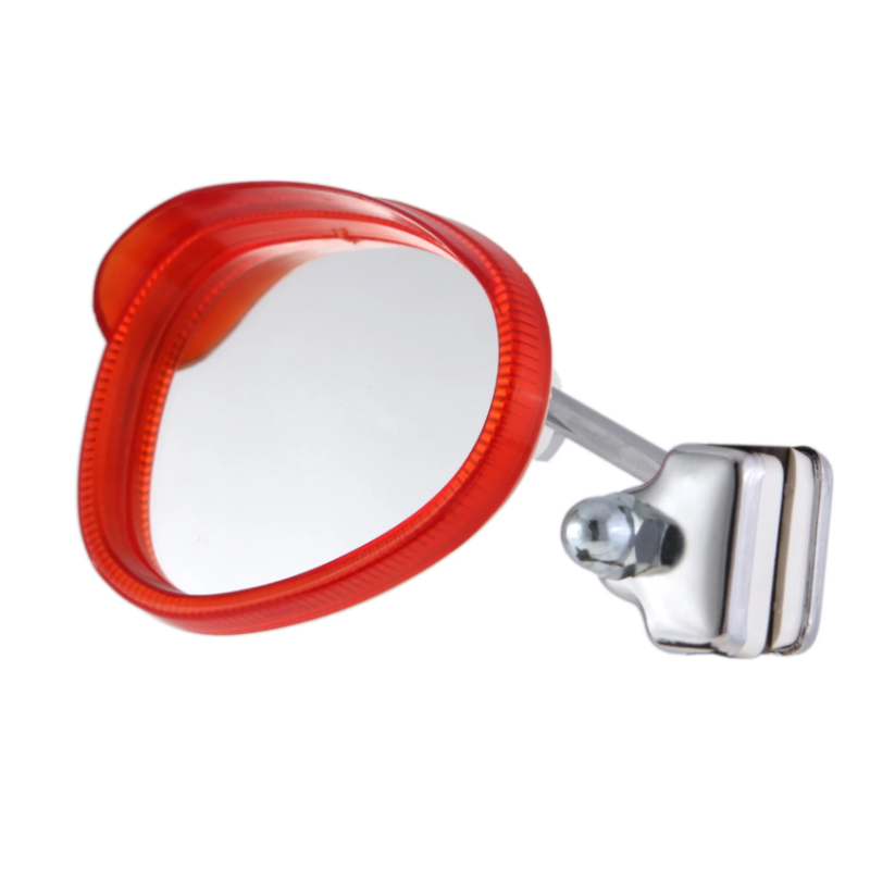 Espejo de bordon Blanco/Rojo.